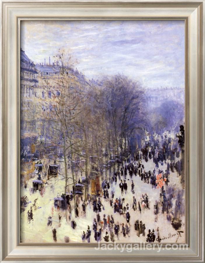 Boulevard Des Capucines by Claude Monet paintings reproduction